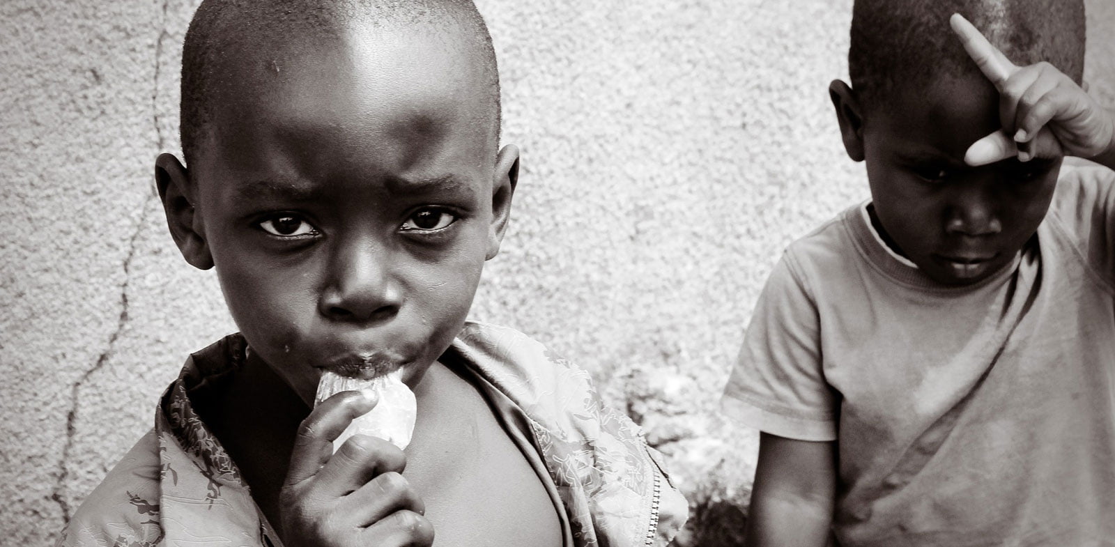 Afrika Boynuzunda Çocuklar aç